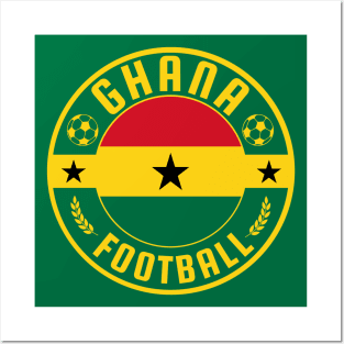 Ghana Football Lover Posters and Art